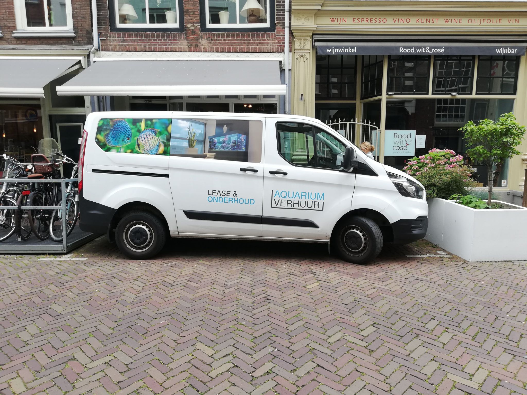 Aquarium onderhoud parkeren